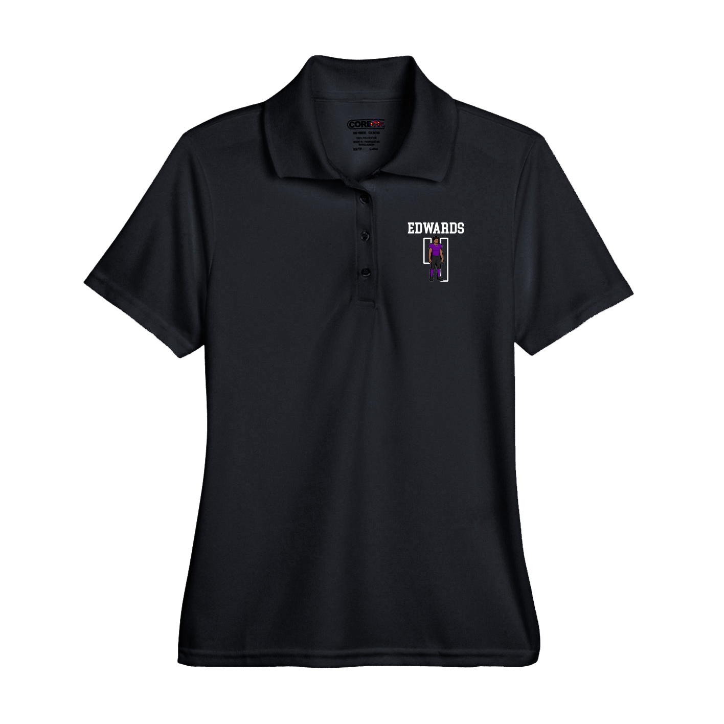 Performance Polo — Shirsey in Black