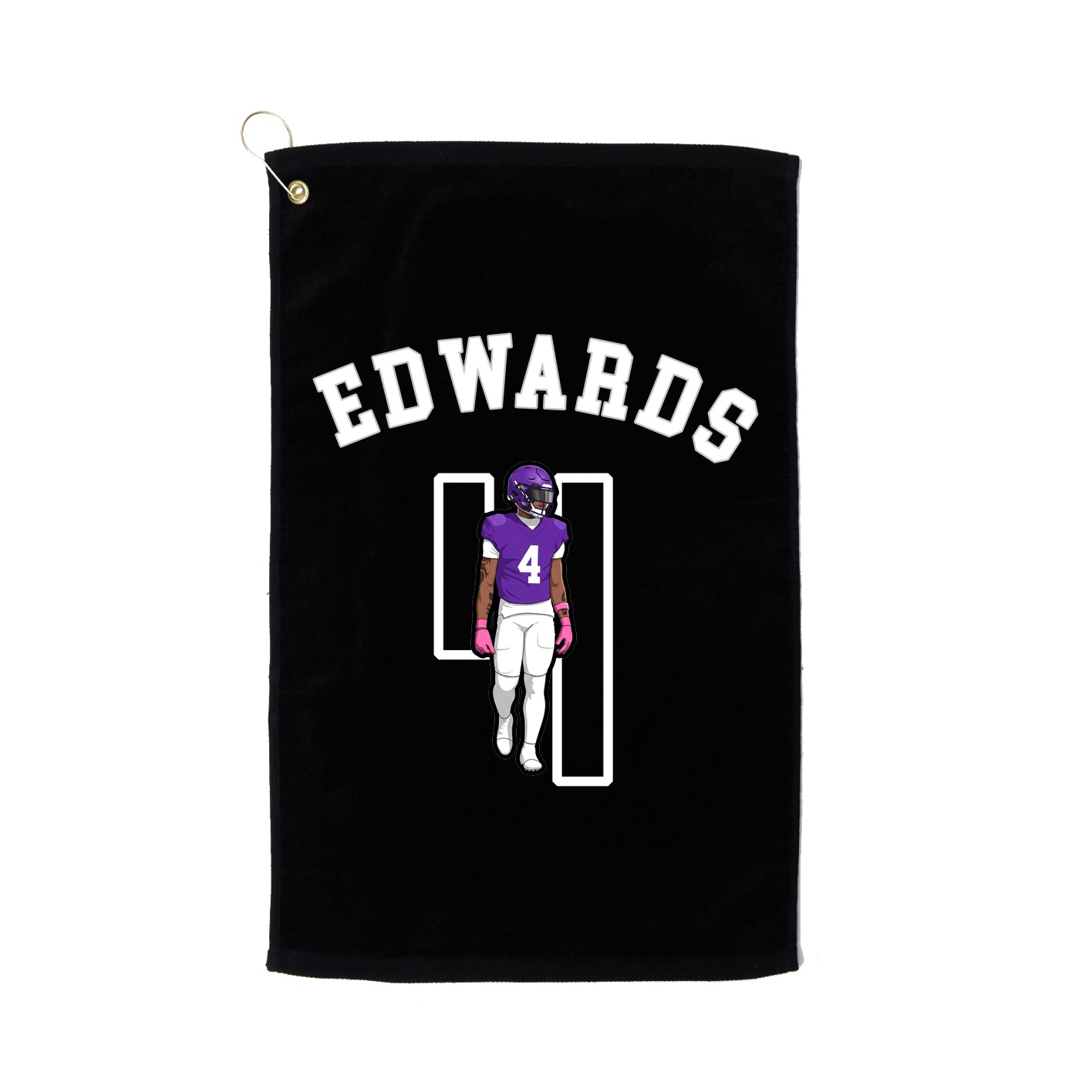 Golf Towel — Shirsey Arch in Black