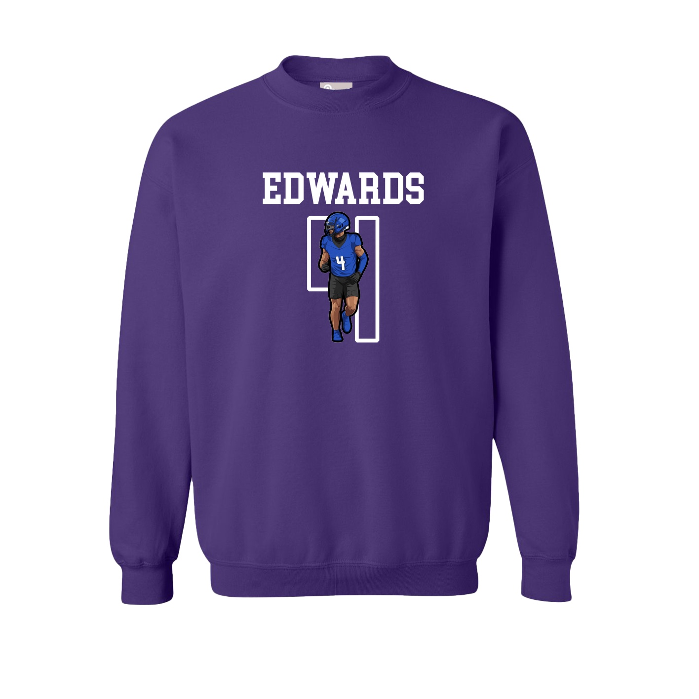 Fleece Crew — Shirsey in Purple