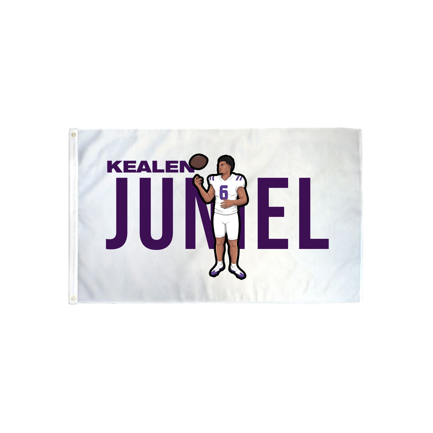 3x5 Flag — Player Name in Classic