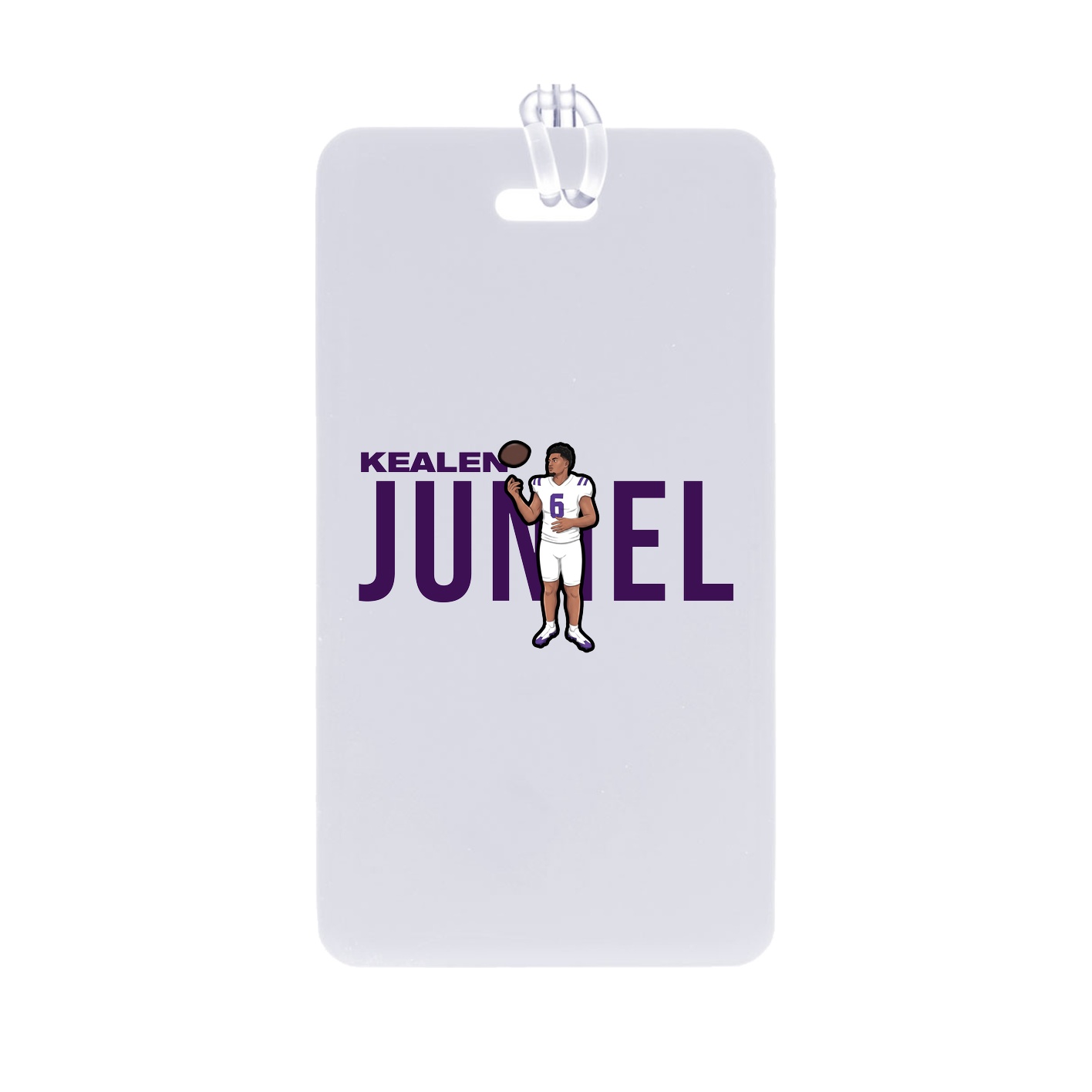 Bag Tag — Player Name in Classic