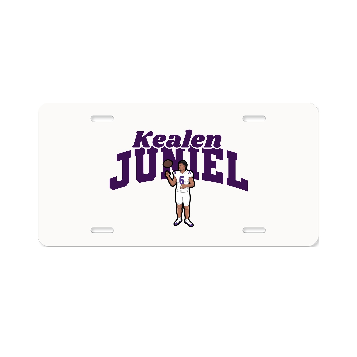 License Plate — Signature Arch in Classic