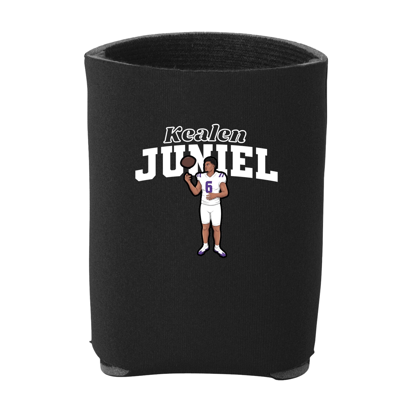 Can Holder — Name Arch in Black