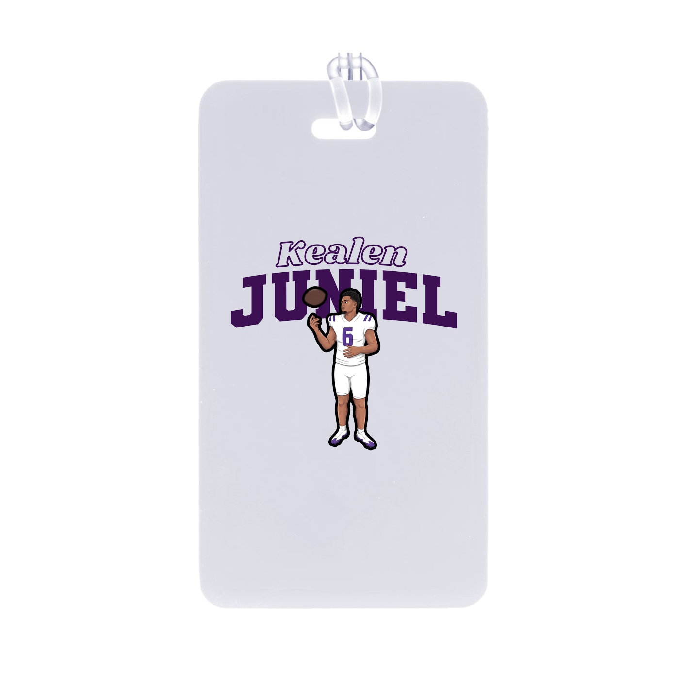 Bag Tag — Name Arch in Classic