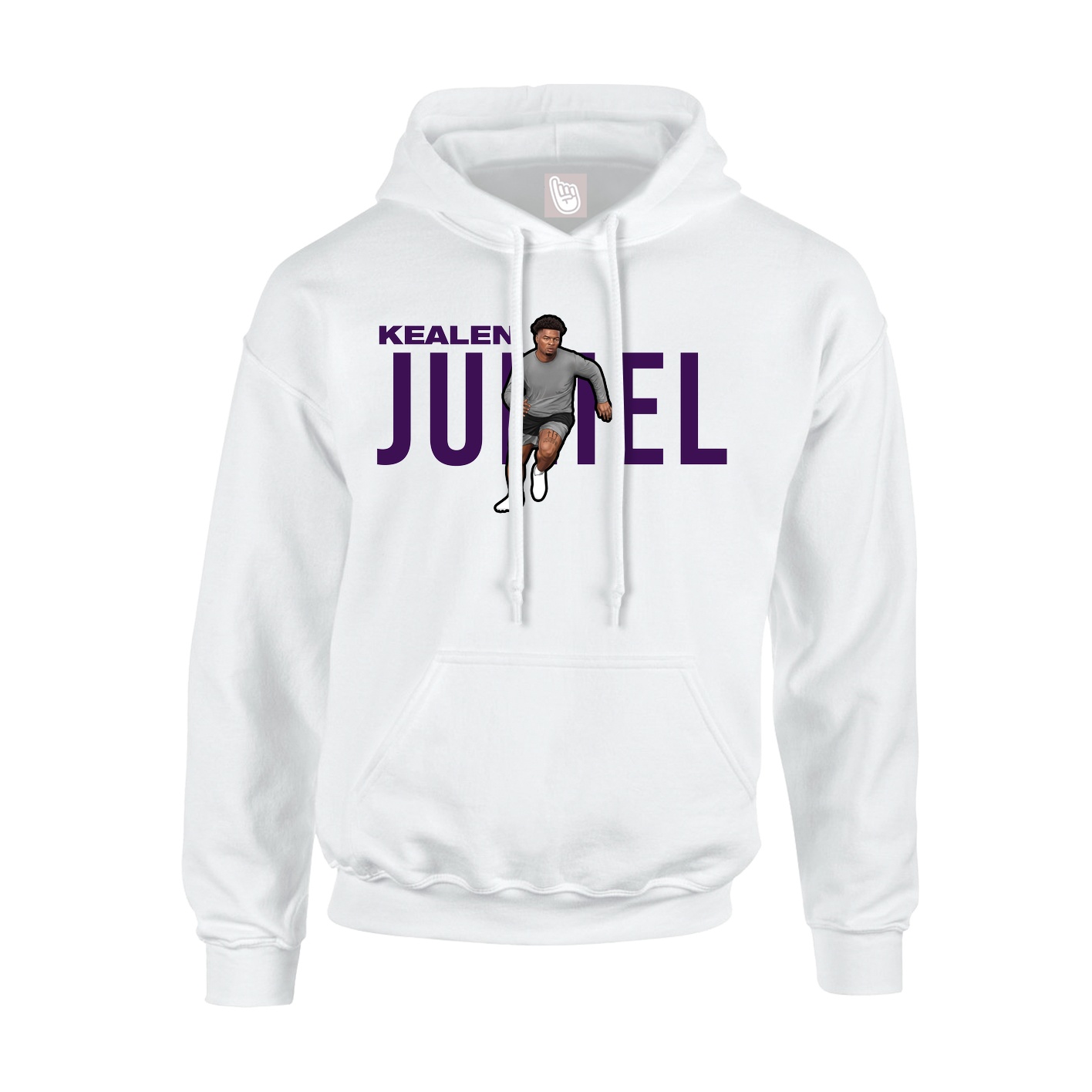Hoodie — Player Name in White