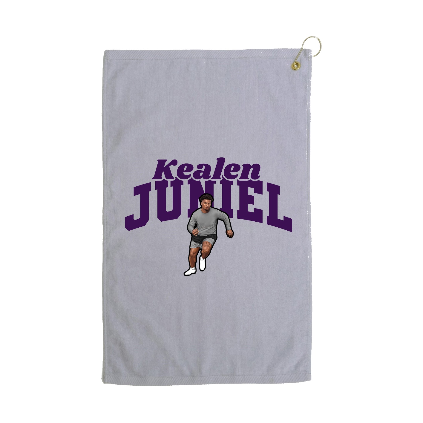 Golf Towel — Signature Arch in Grey