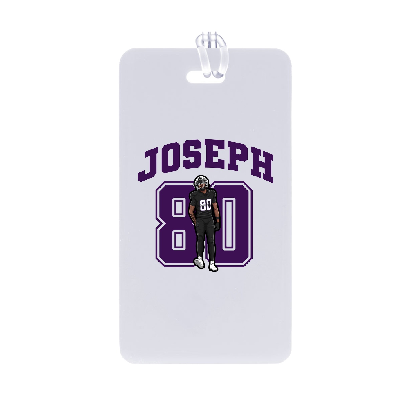Bag Tag — Number in Classic