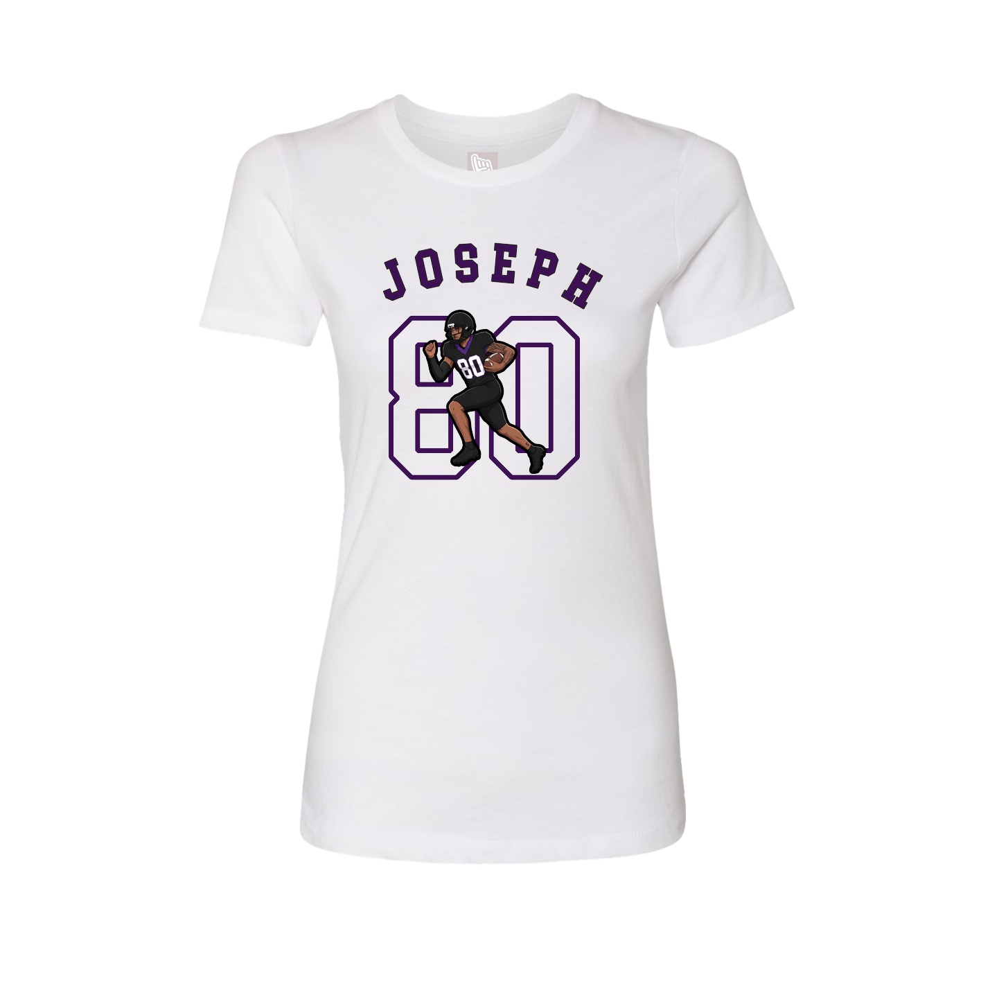 Fitted Women's Tee — Shirsey Arch in White
