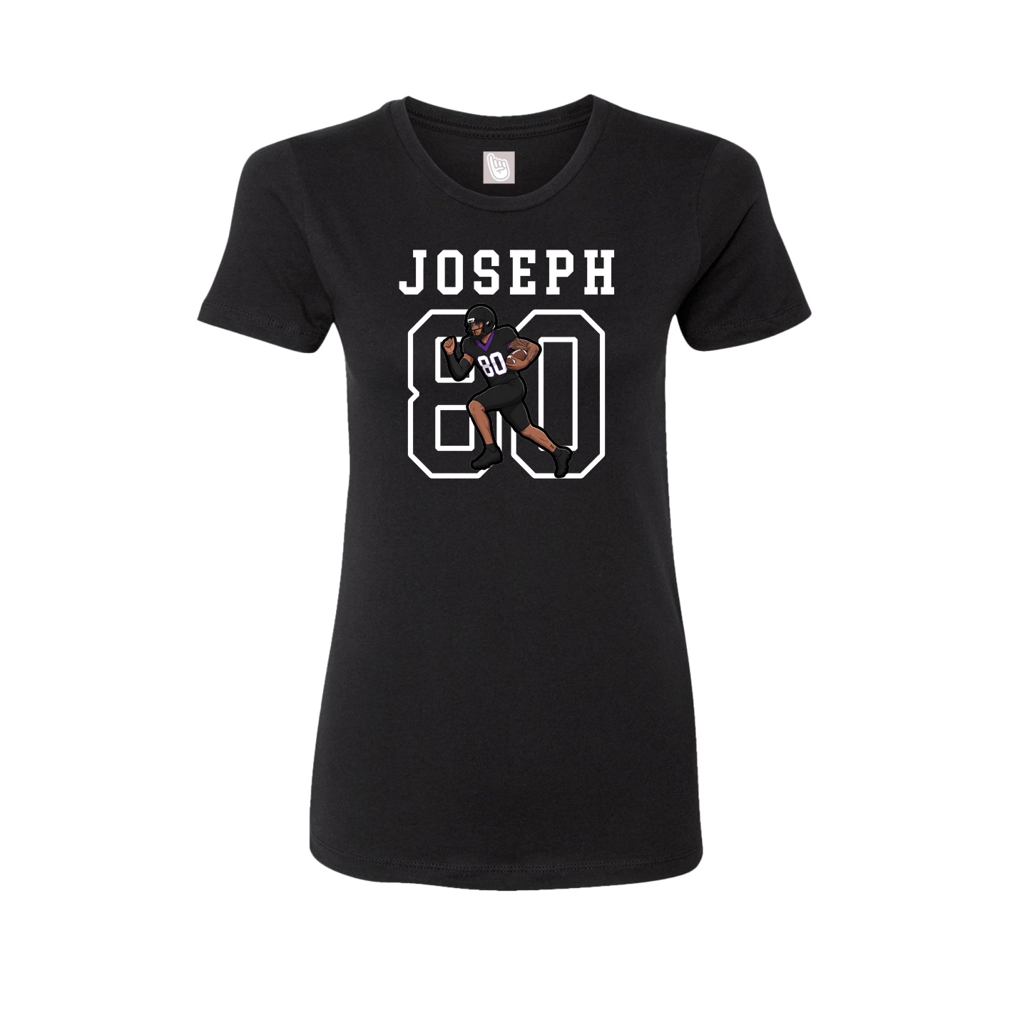 Fitted Women's Tee — Shirsey in Black