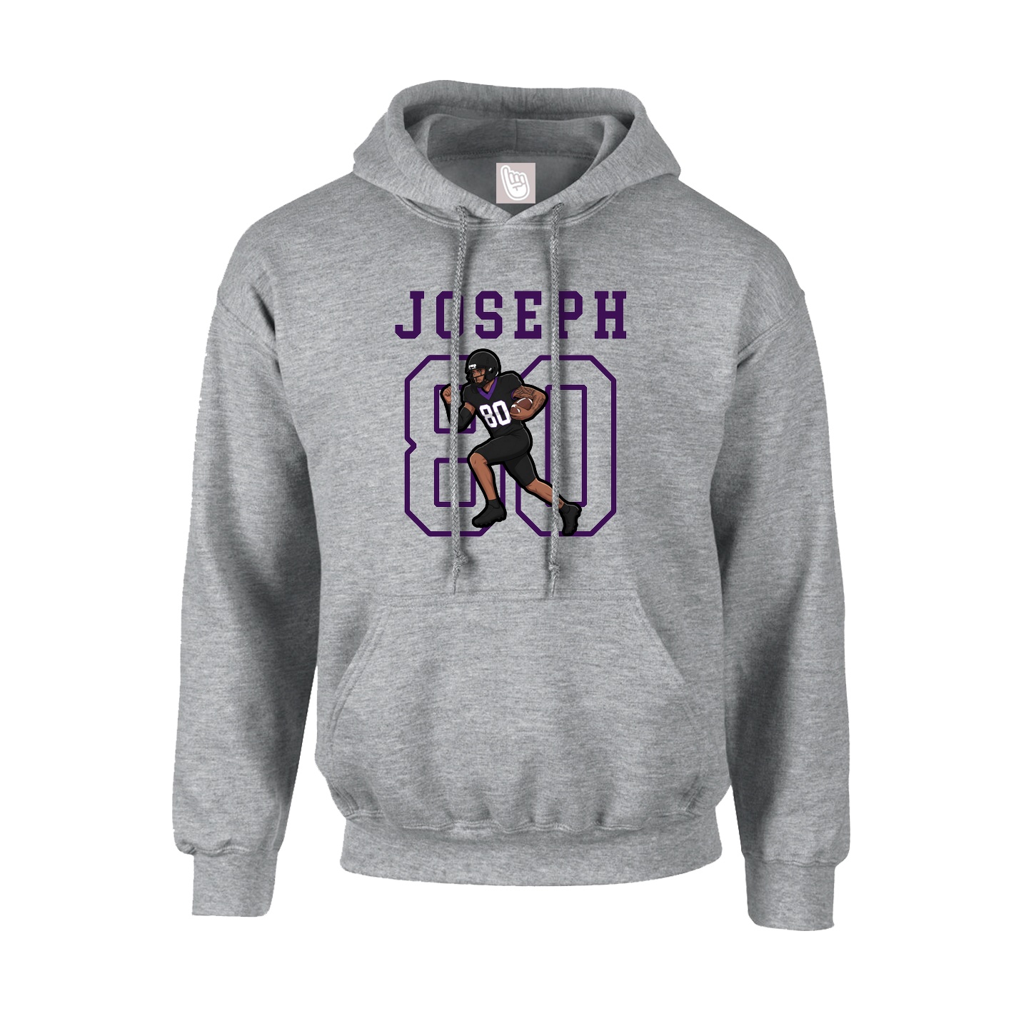 Hoodie — Shirsey in Grey