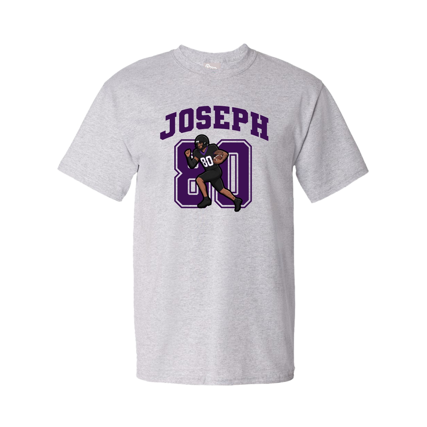 Youth Tee — Number in Grey
