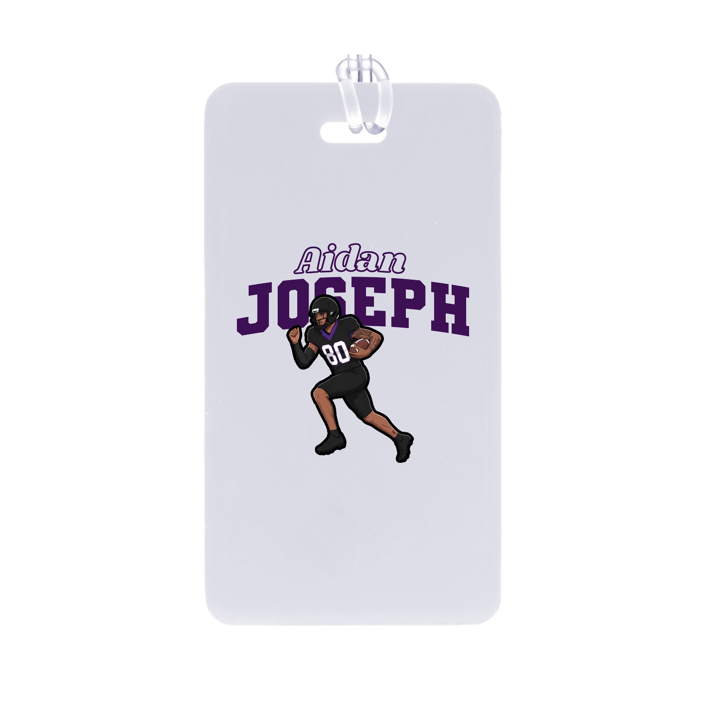 Bag Tag — Name Arch in Classic