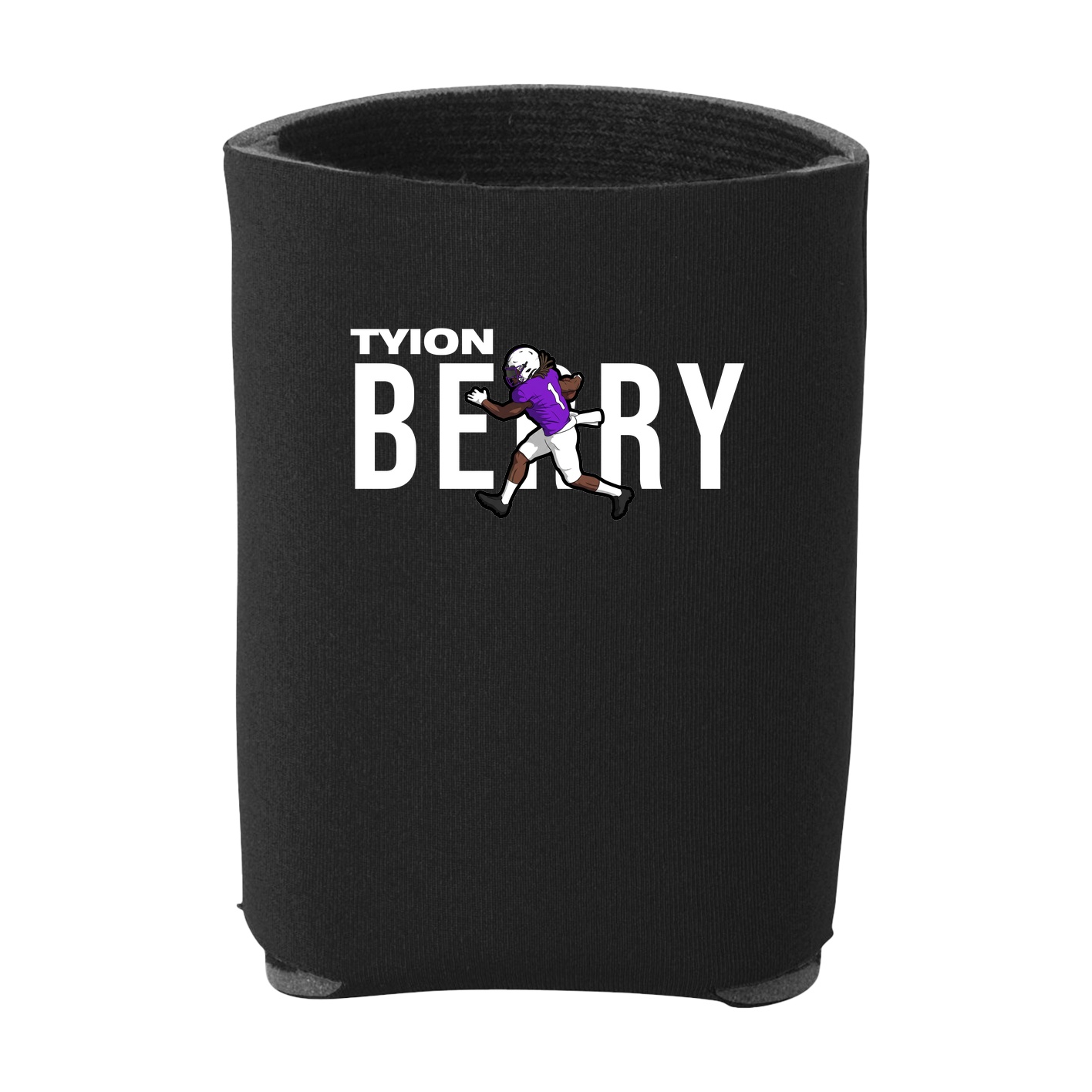 Can Holder — Player Name in Black