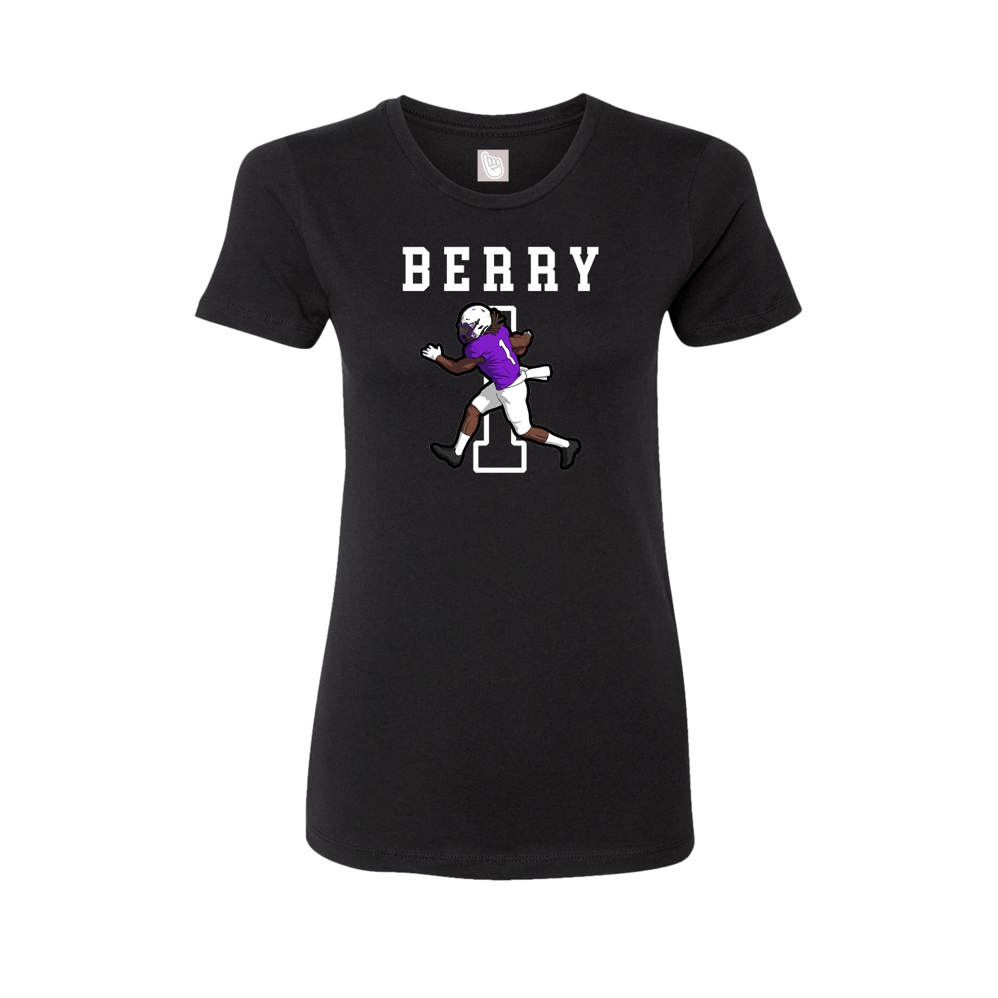 Fitted Women's Tee — Shirsey in Black