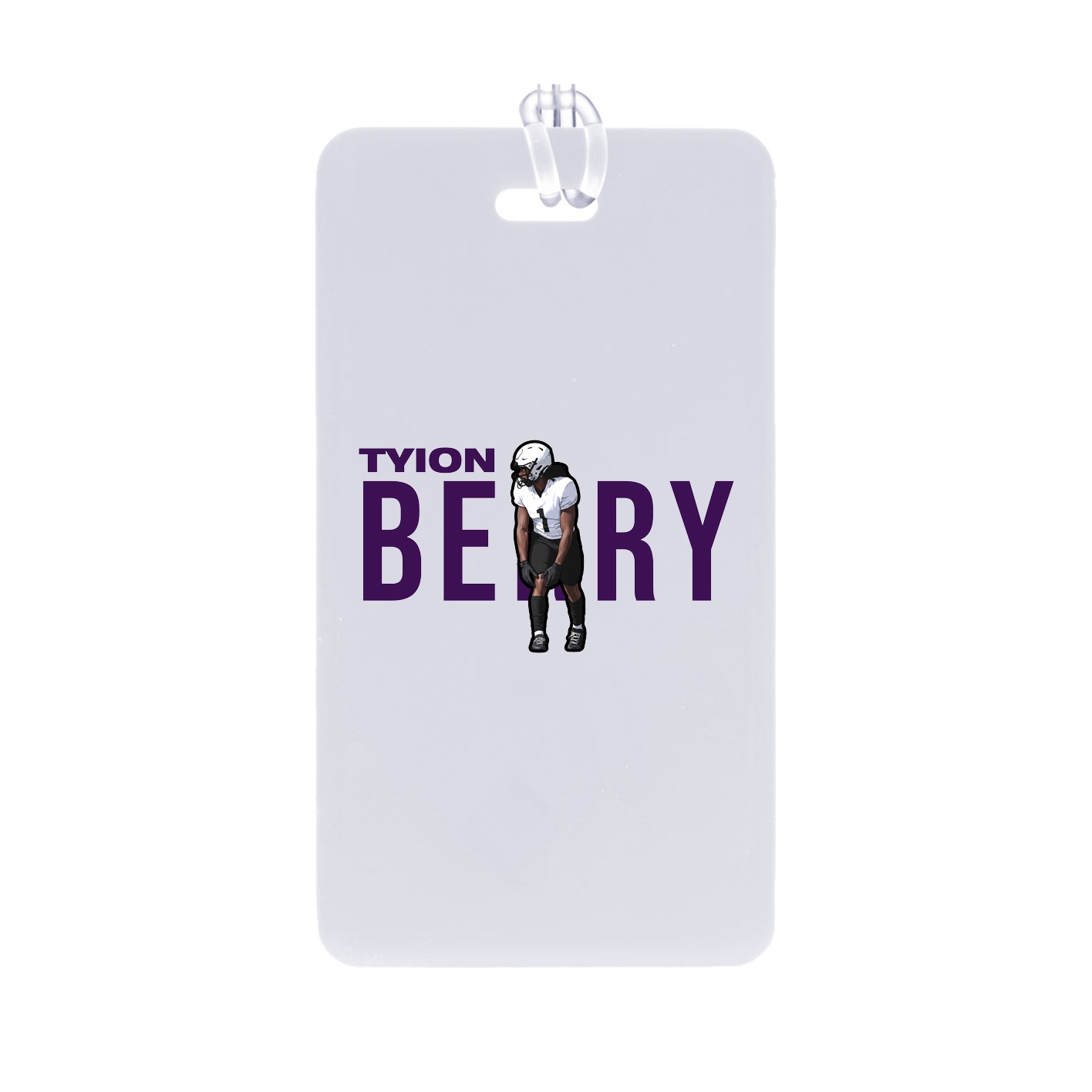 Bag Tag — Player Name in Classic