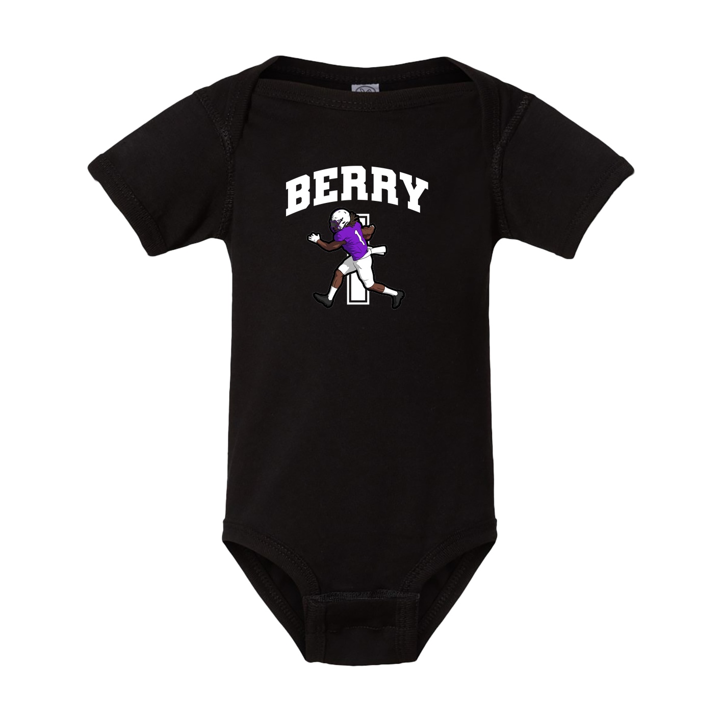 Baby Onesie — Number in Black