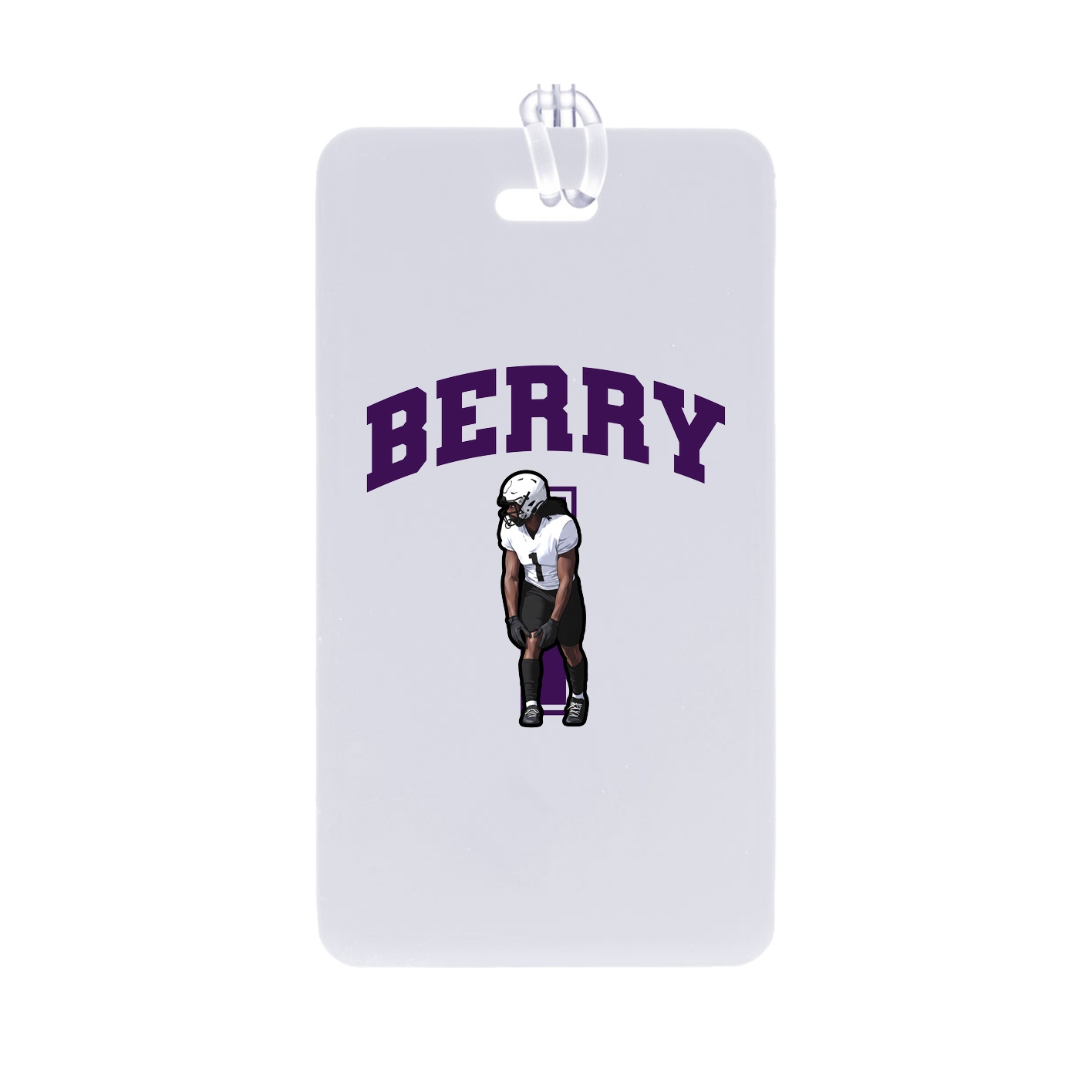 Bag Tag — Number in Classic