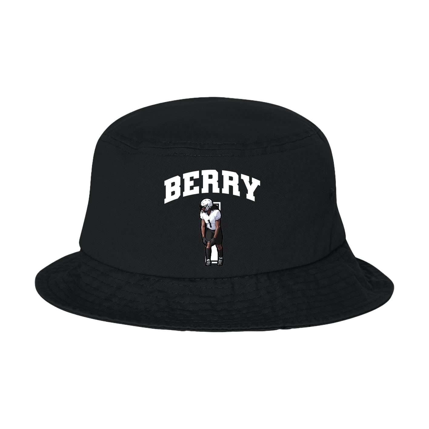 Bucket Cap — Number in Black