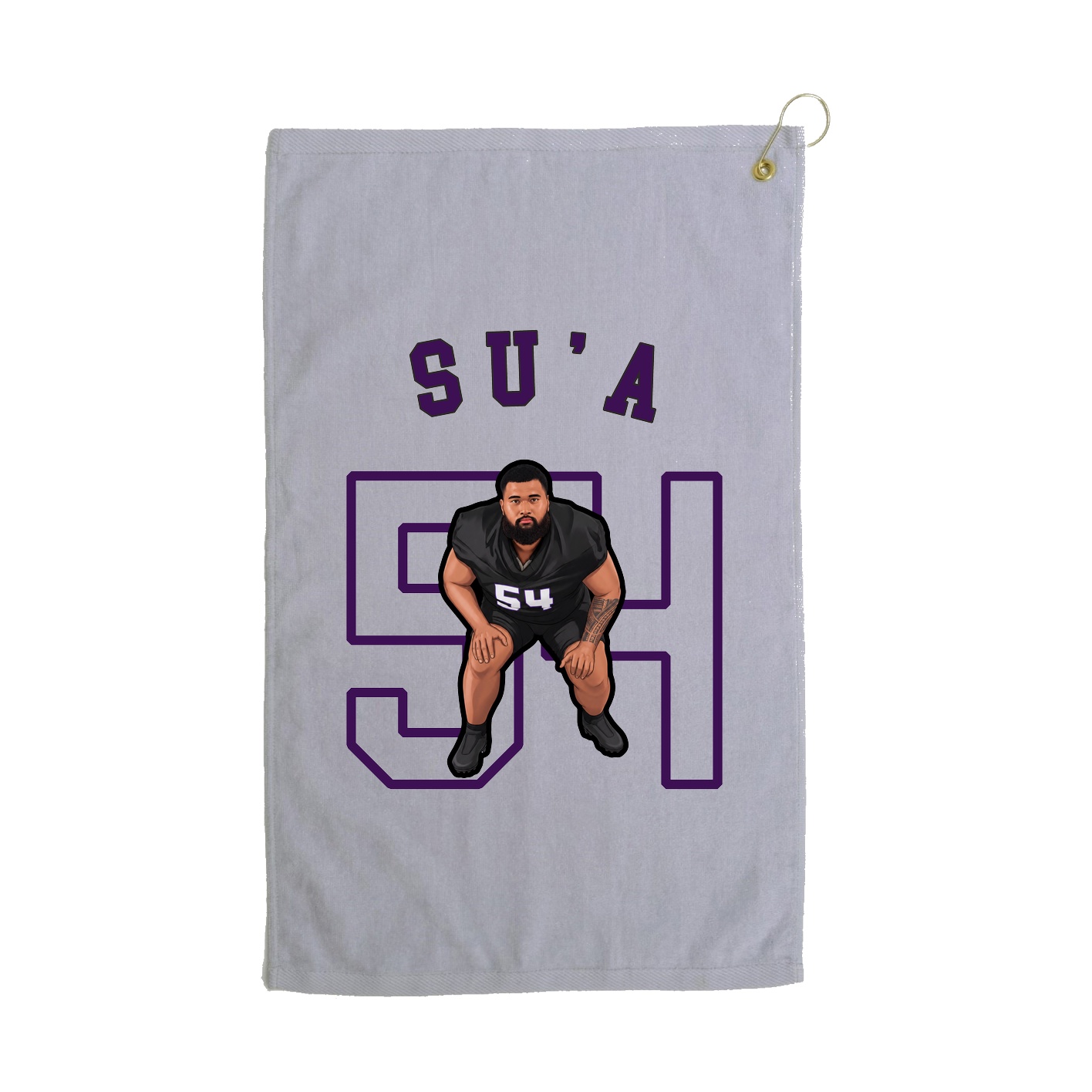 Golf Towel — Shirsey Arch in Grey