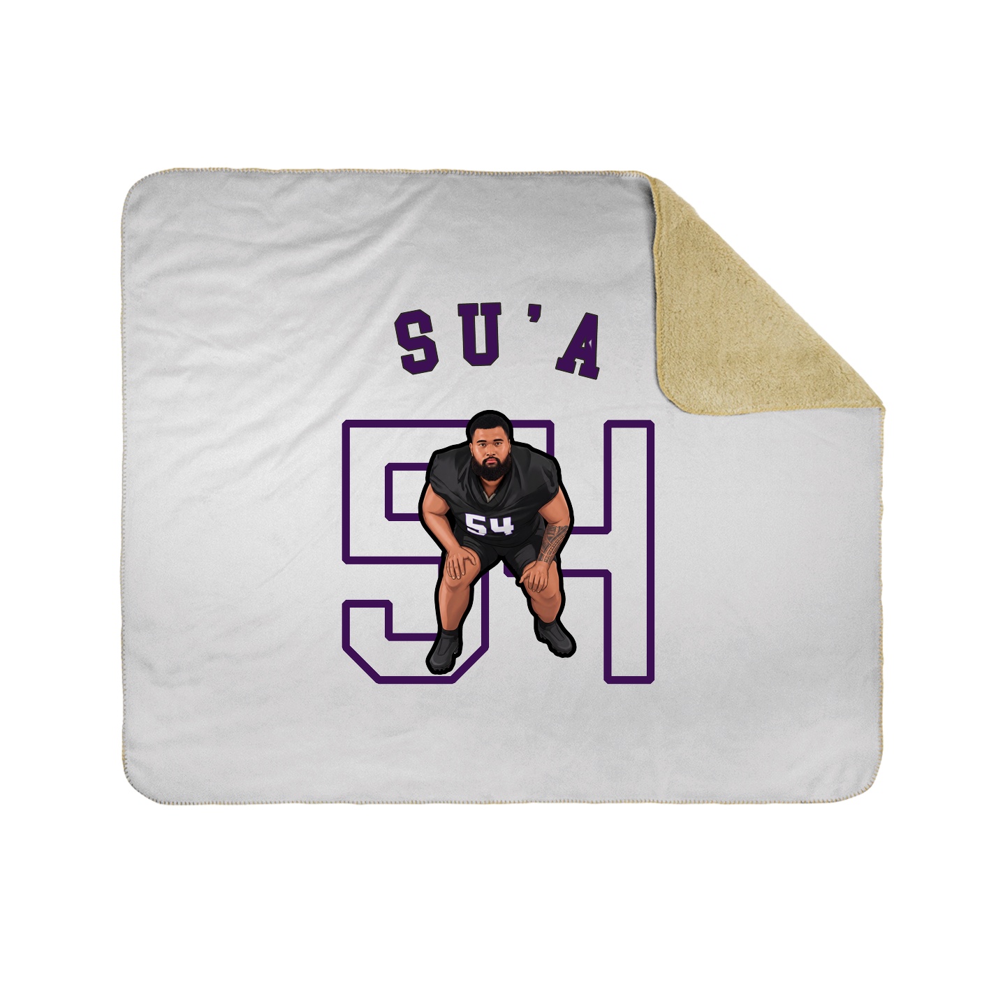 Throw Blanket — Shirsey Arch in White