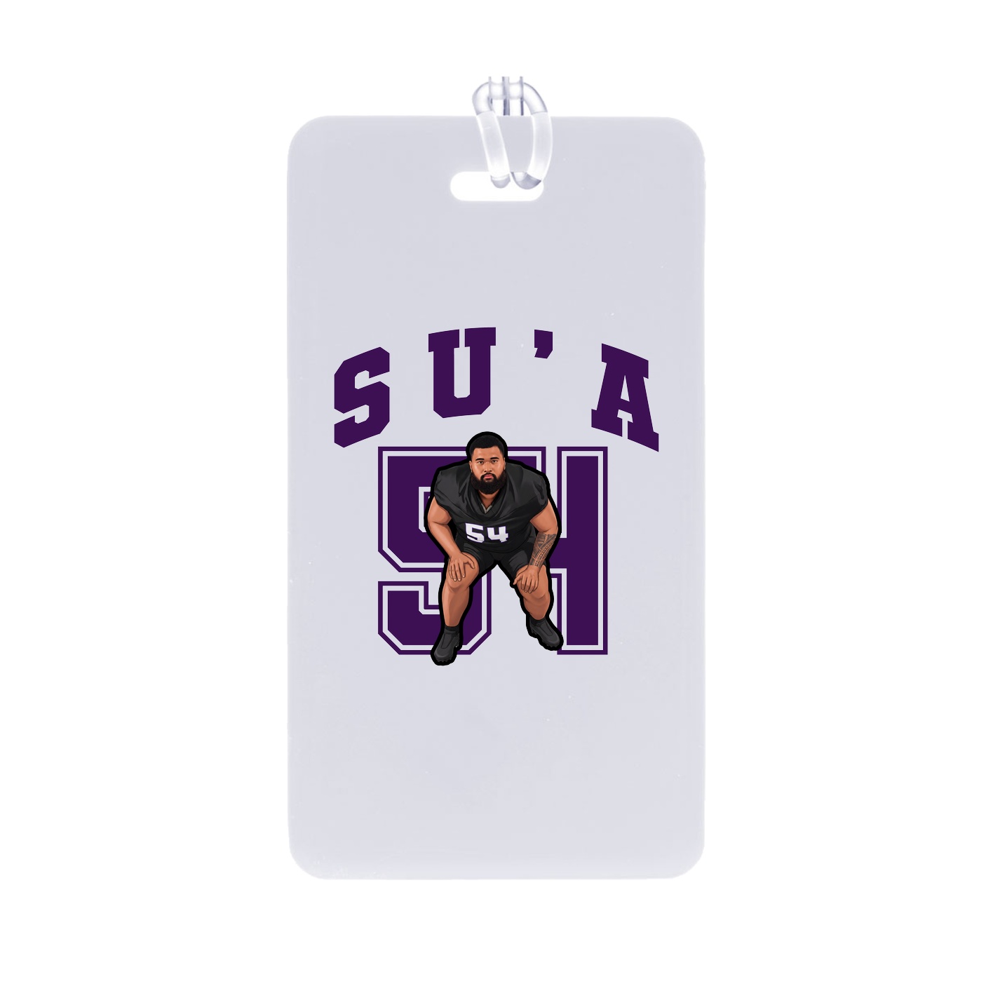 Bag Tag — Number in Classic