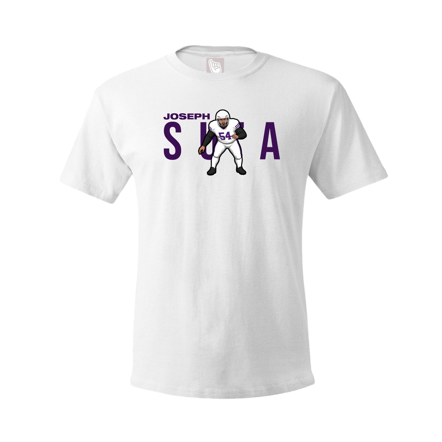 Youth Tee — Player Name in White