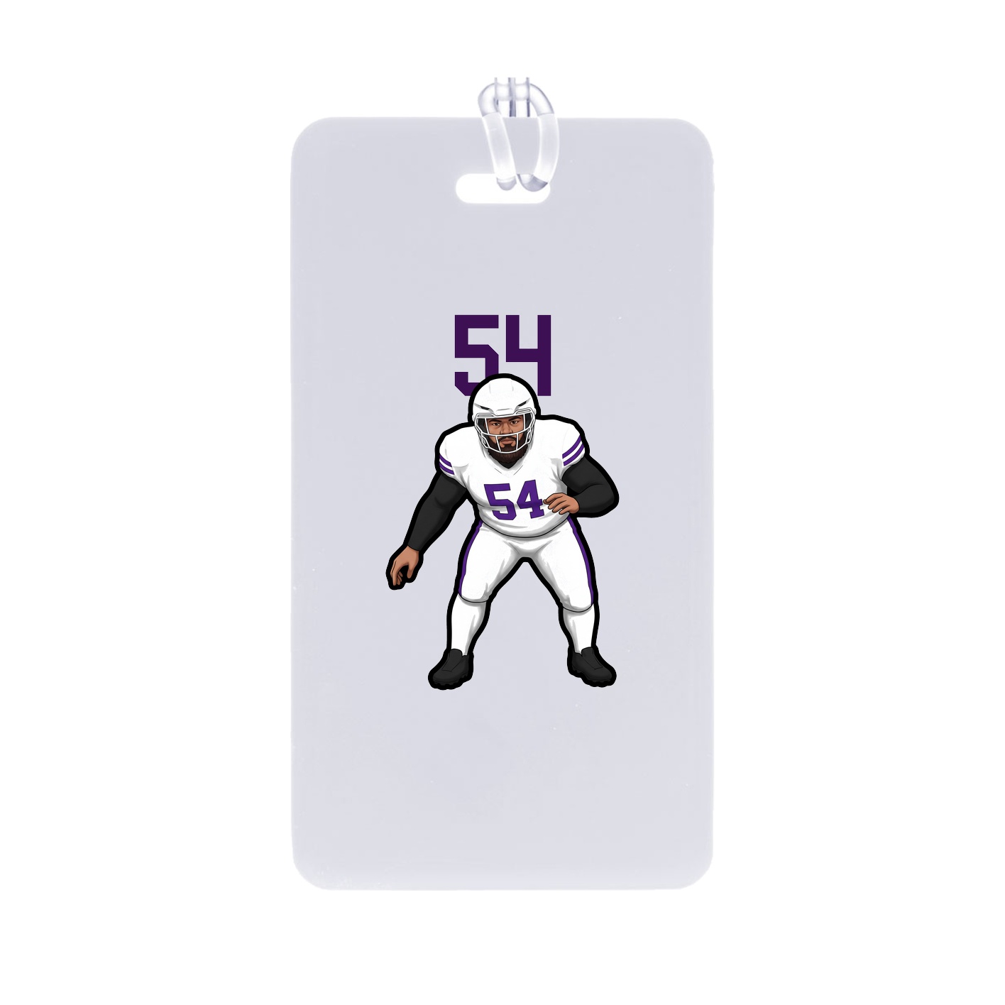 Bag Tag — Number Top in Classic