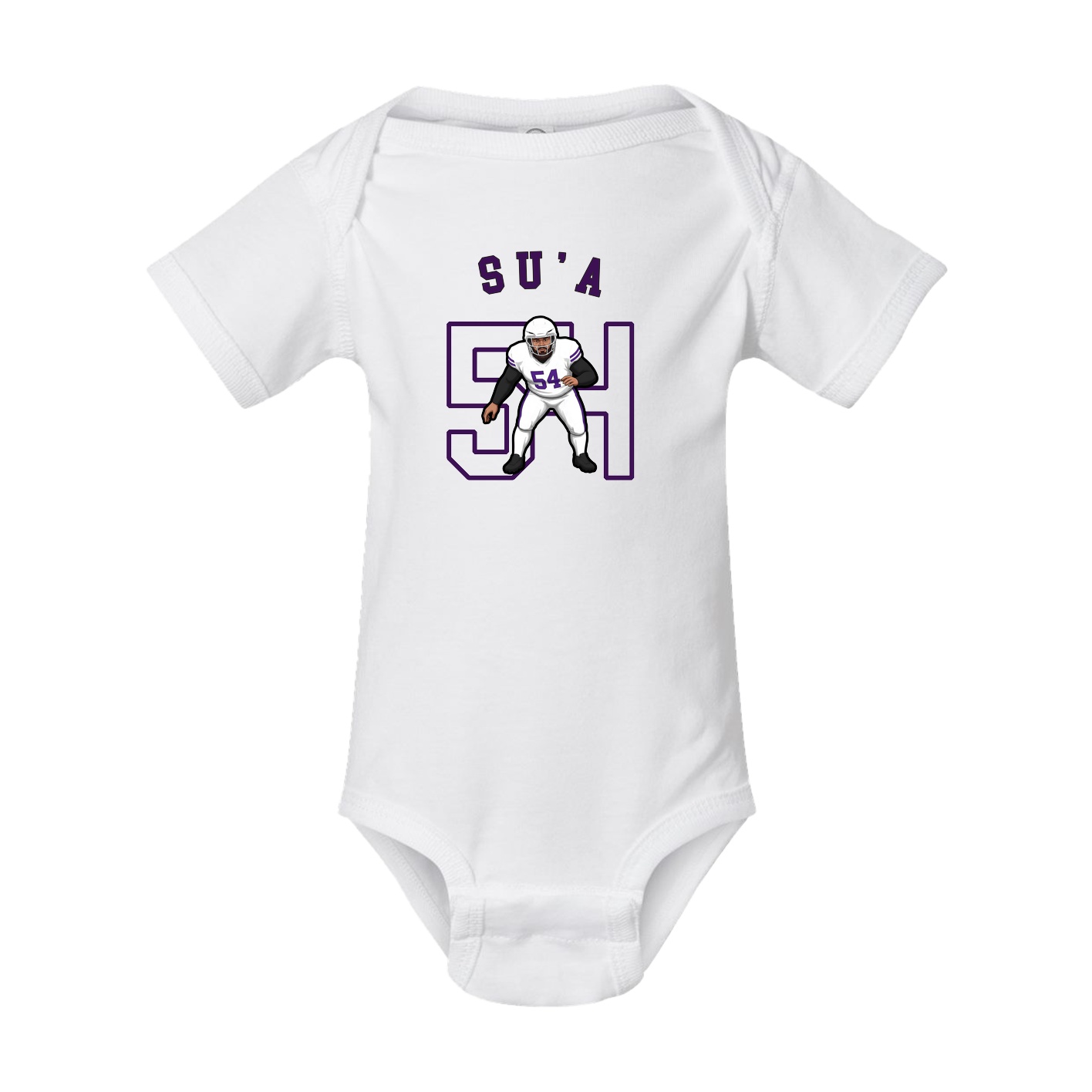 Baby Onesie — Shirsey Arch in White