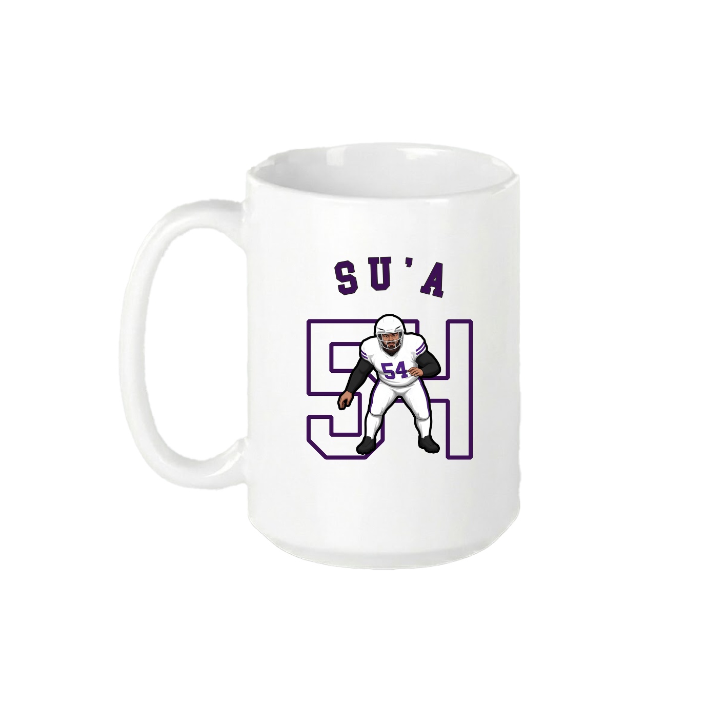 15oz Coffee Mug — Shirsey Arch in White