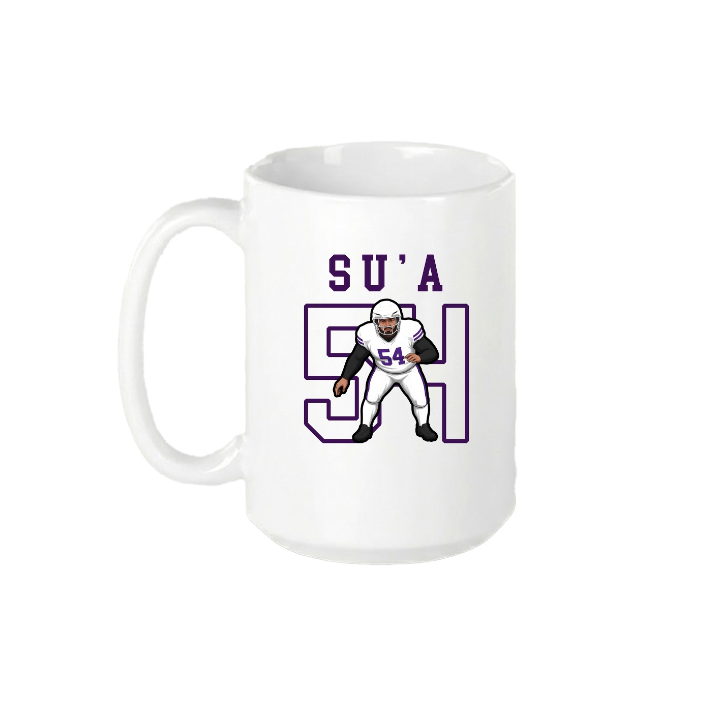 15oz Coffee Mug — Shirsey in White