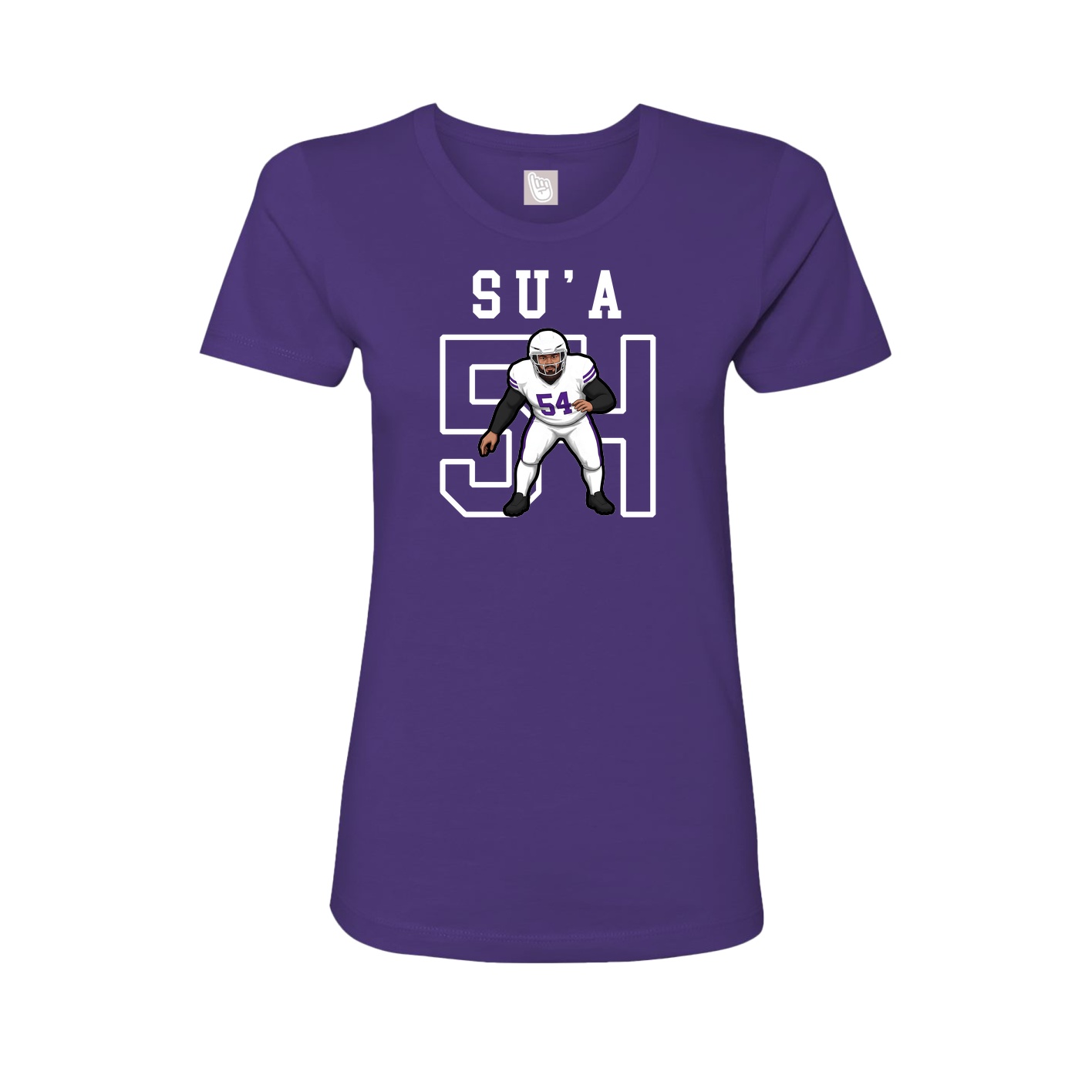 Fitted Women's Tee — Shirsey in Purple