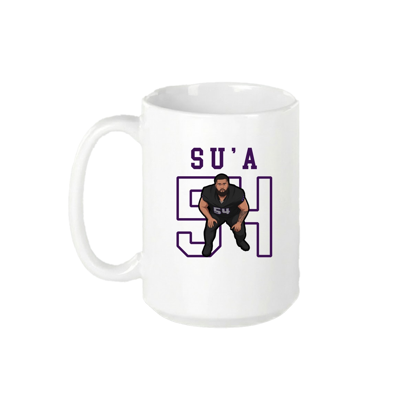15oz Coffee Mug — Shirsey in White