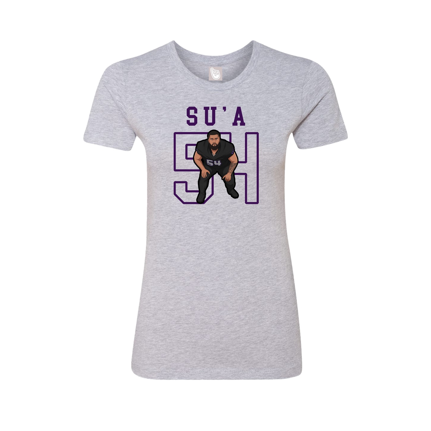 Fitted Women's Tee — Shirsey in Grey
