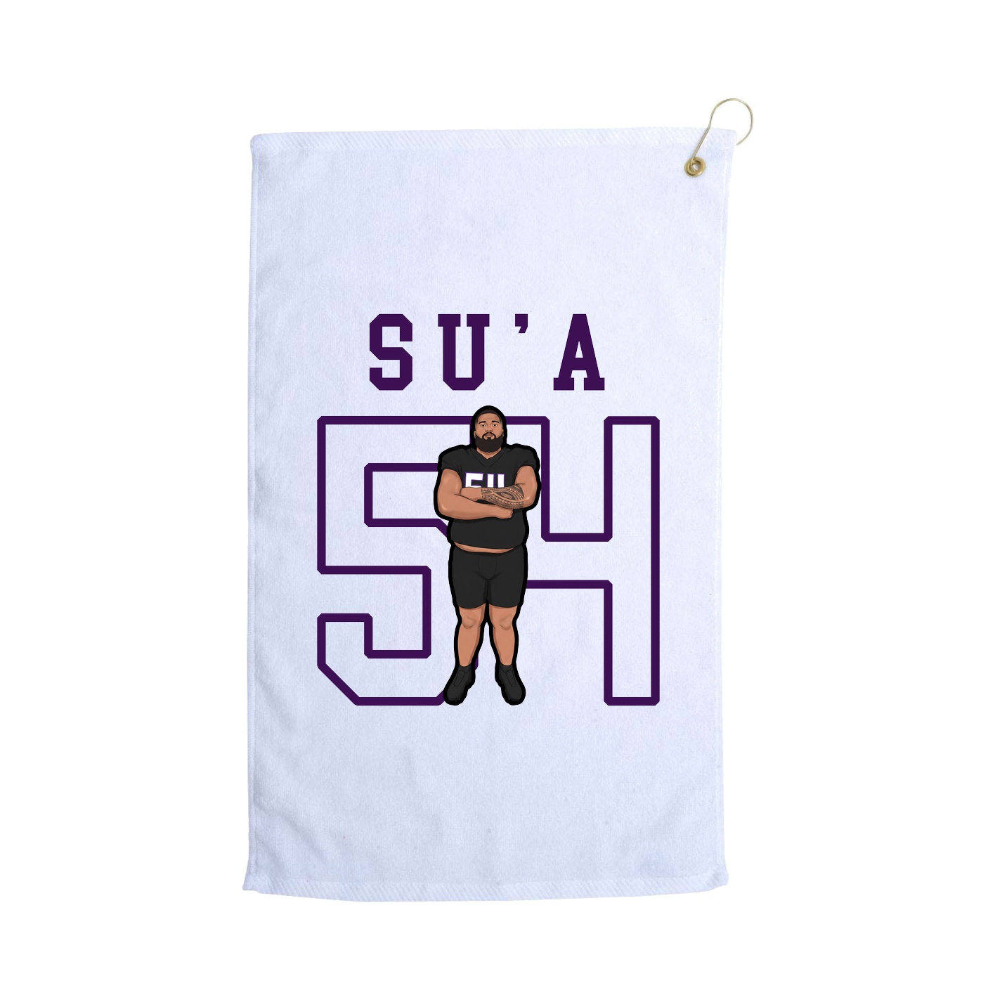 Golf Towel — Shirsey in White