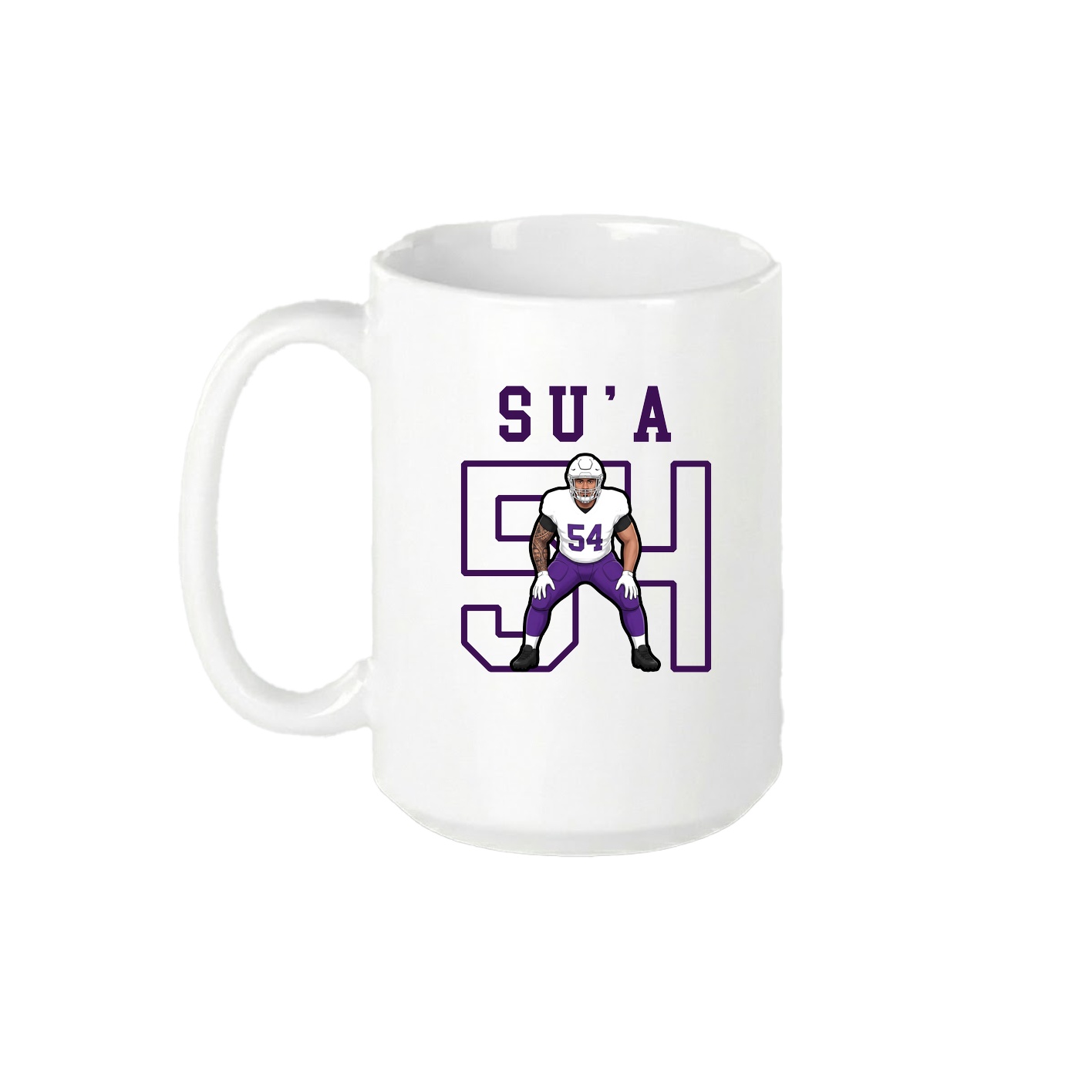 15oz Coffee Mug — Shirsey in White