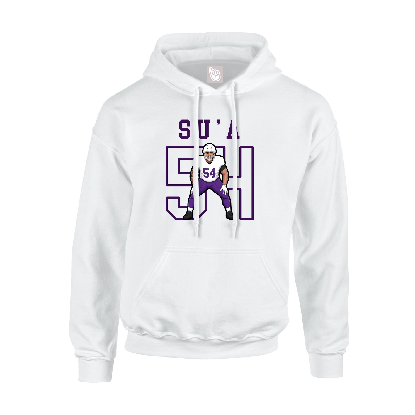 Youth Hoodie — Shirsey in White