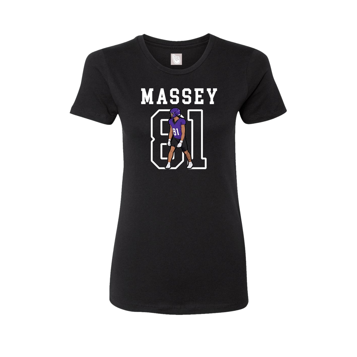 Fitted Women's Tee — Shirsey in Black
