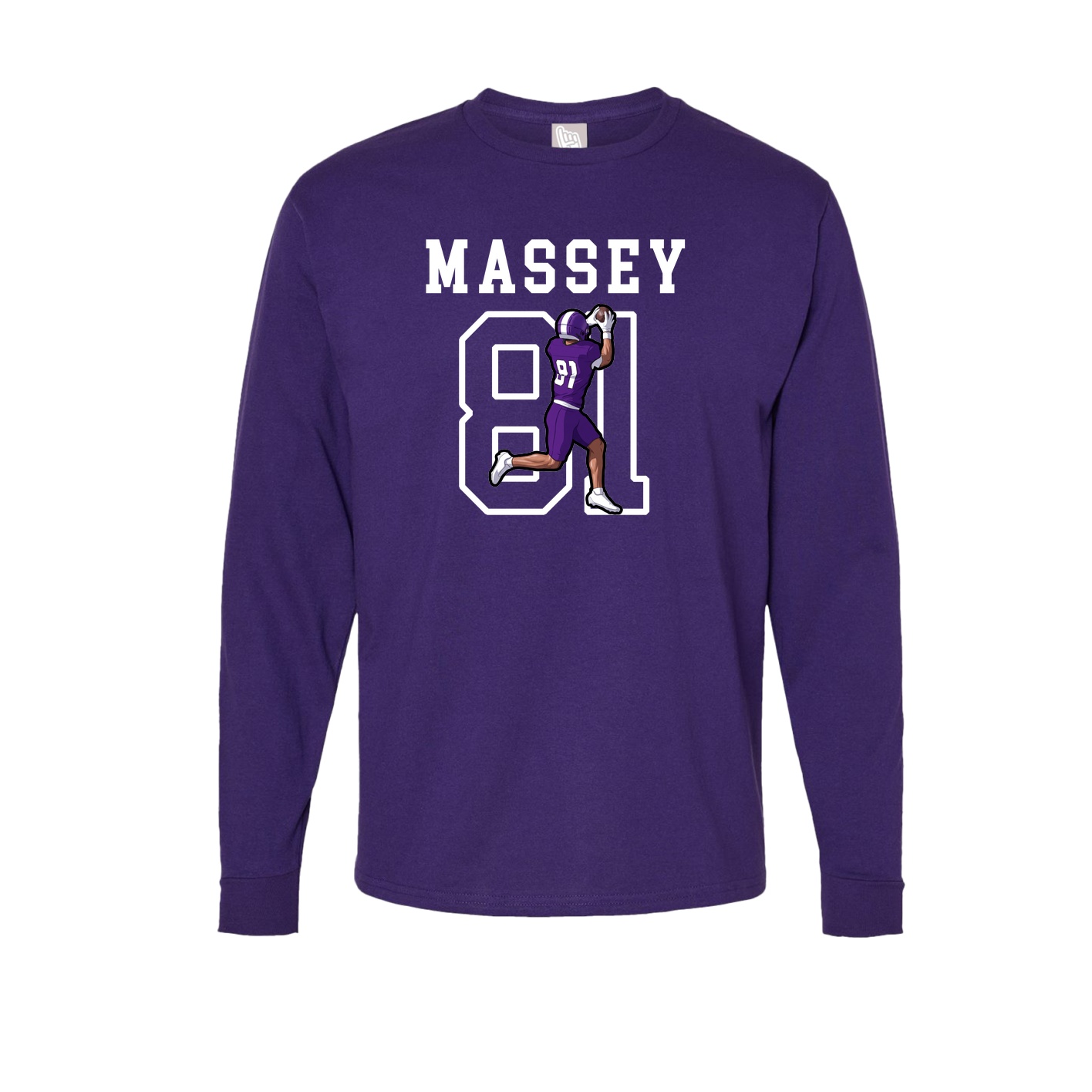 Long Sleeve Tee — Shirsey in Purple