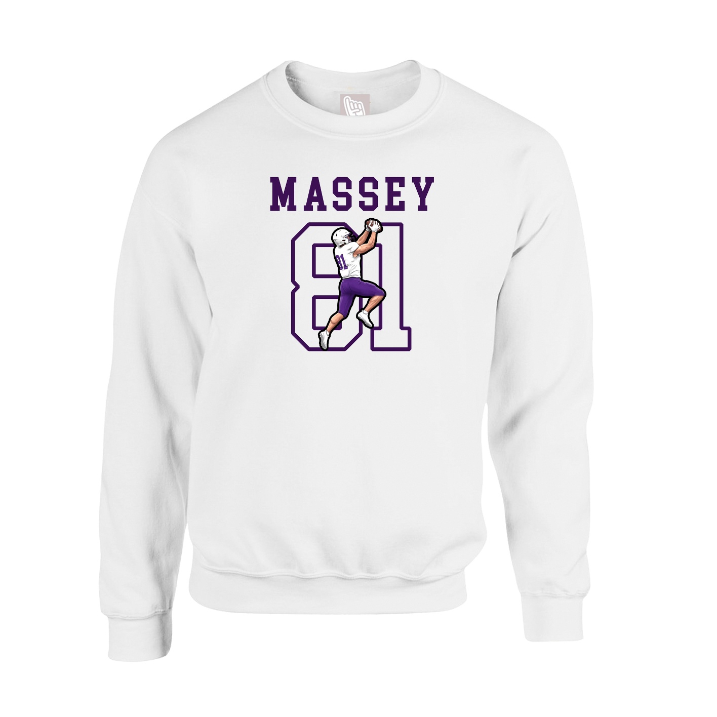 Fleece Crew — Shirsey in White