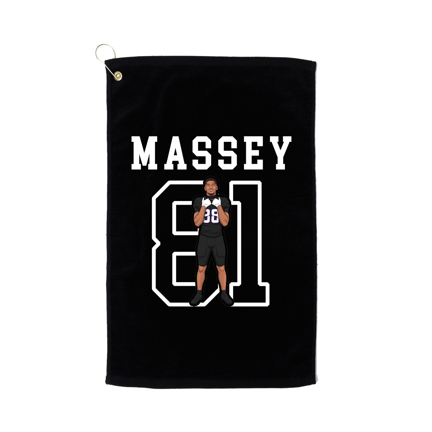 Golf Towel — Shirsey in Black