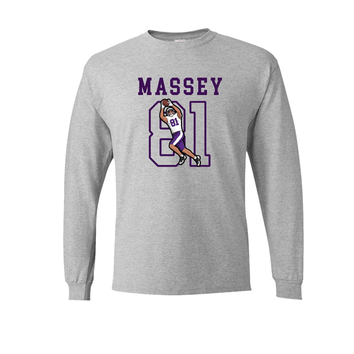 Long Sleeve Tee — Shirsey in Grey