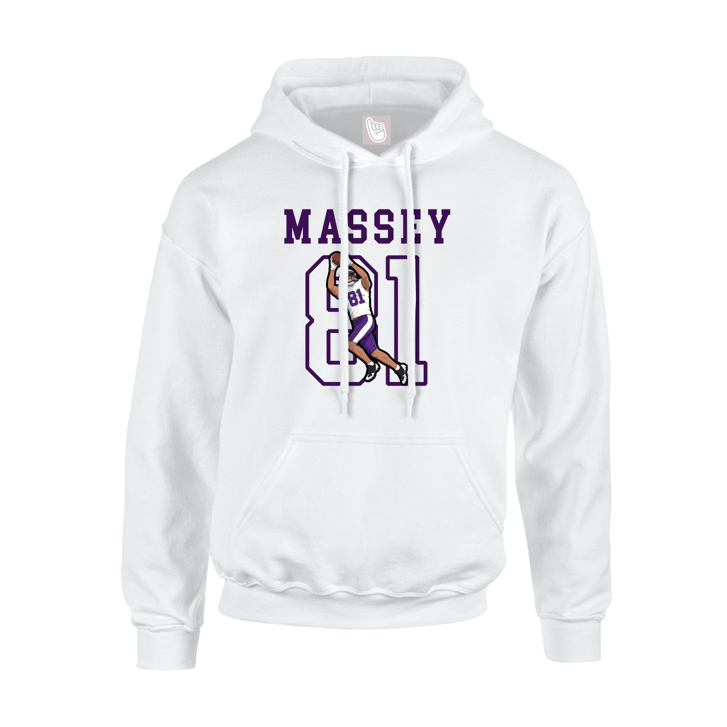 Hoodie — Shirsey in White