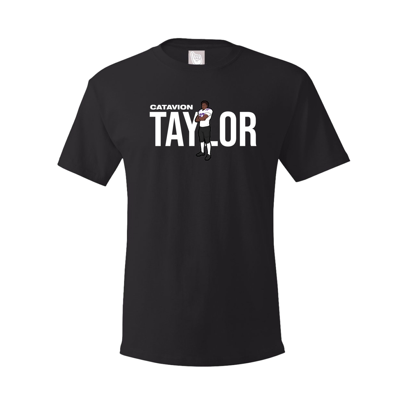 Youth Tee — Player Name in Black