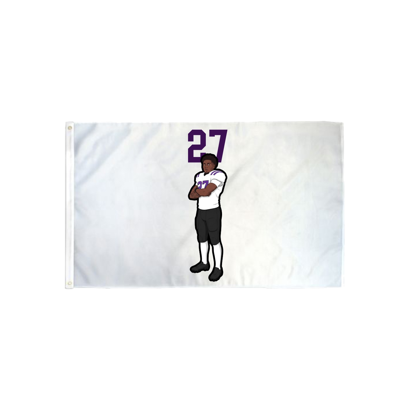 3x5 Flag — Number Top in Classic