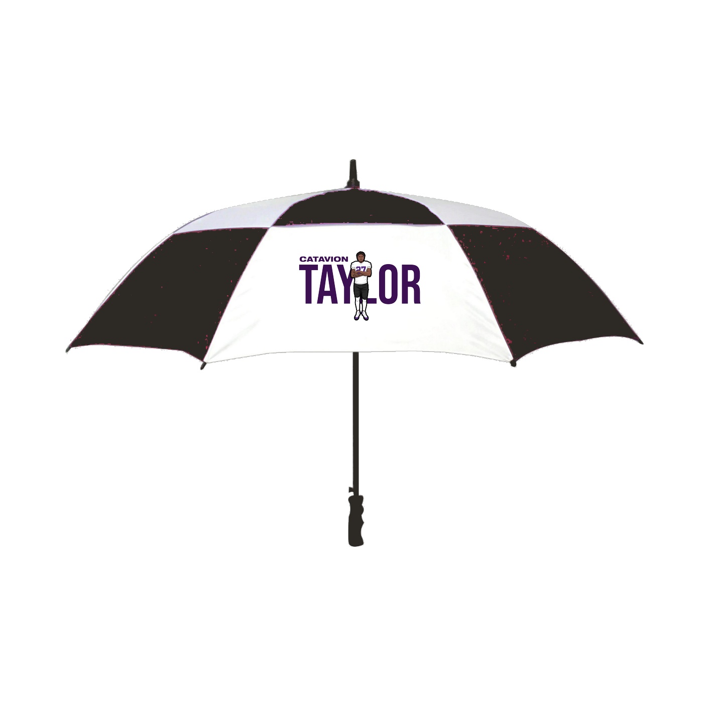 Golf Umbrella — Player Name in Black