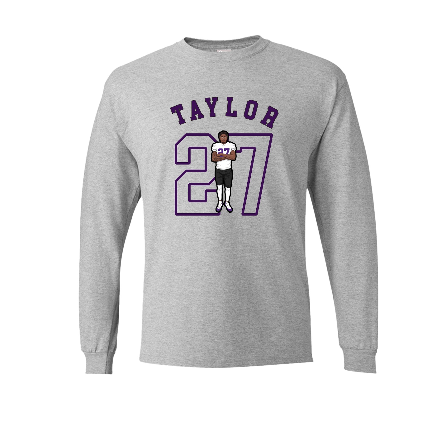 Long Sleeve Tee — Shirsey Arch in Grey