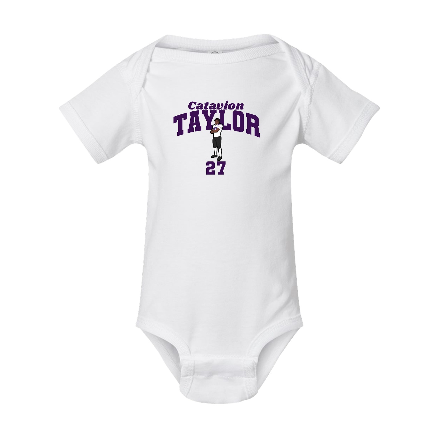 Baby Onesie — Signature Arch in White