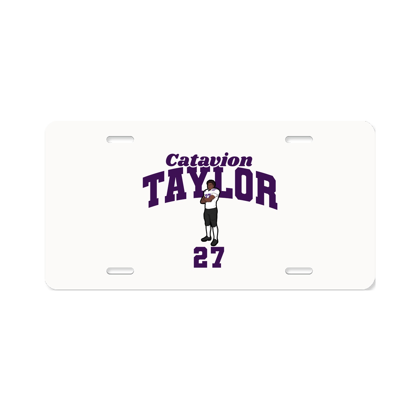 License Plate — Signature Arch in Classic