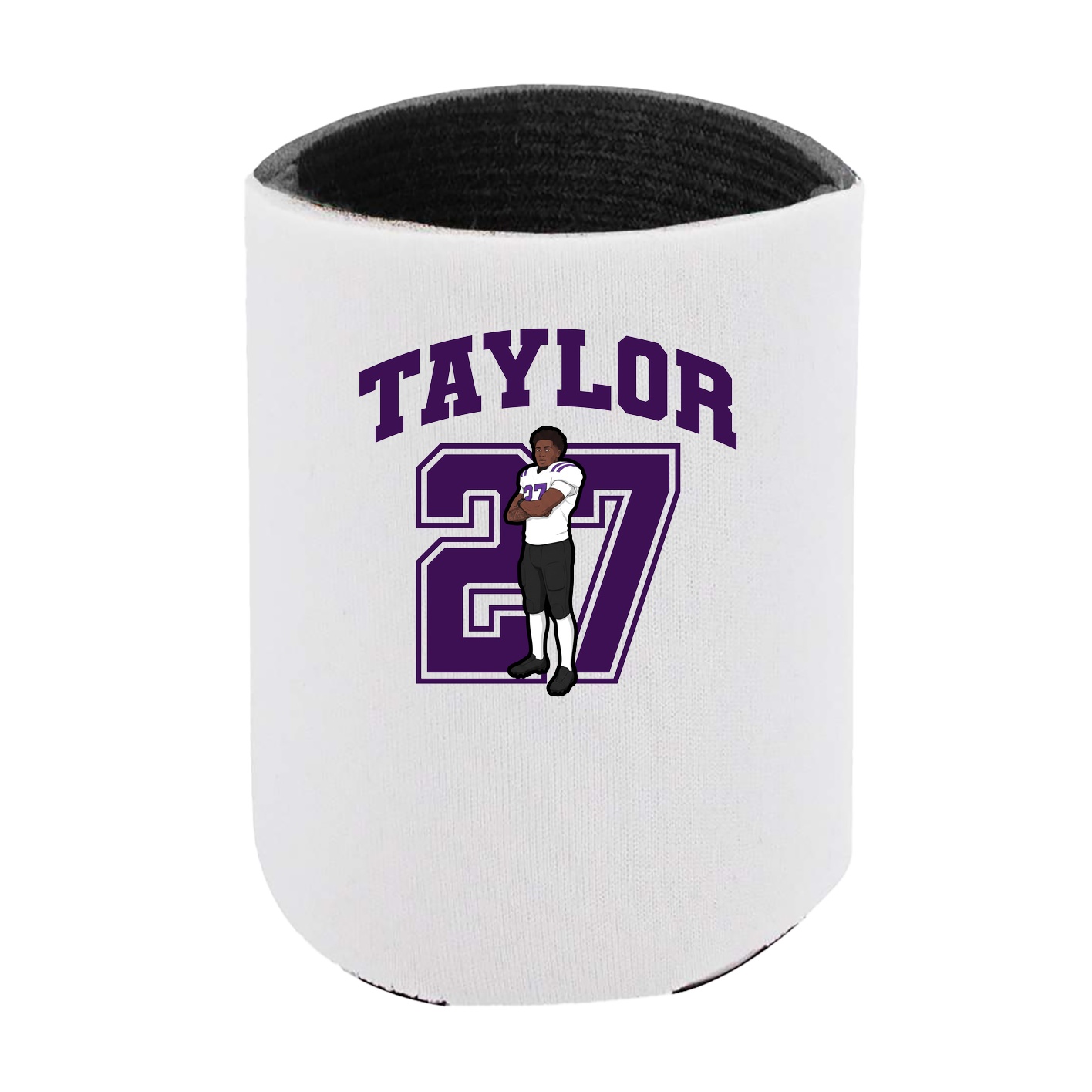 Can Holder — Number in White