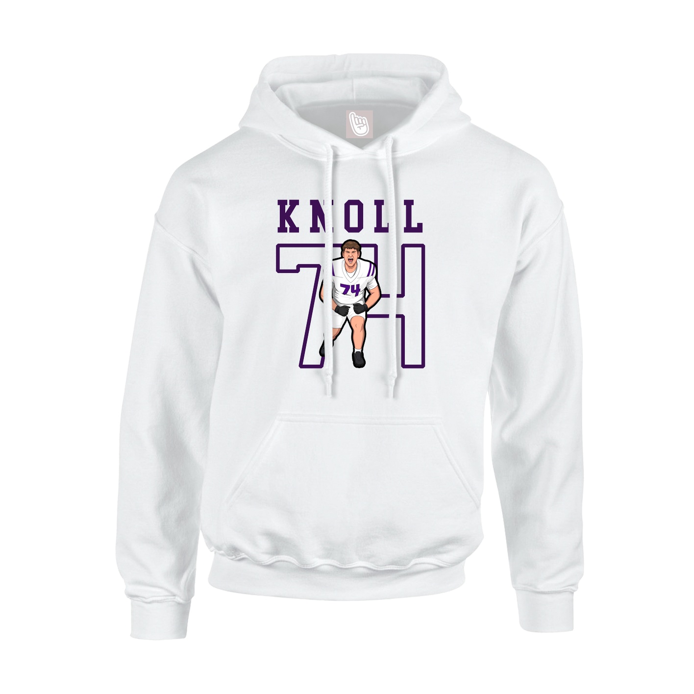 Youth Hoodie — Shirsey in White
